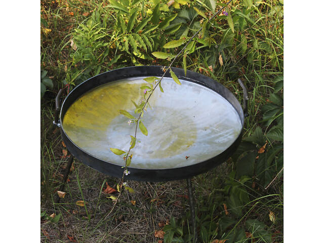 Сковорода 55 см зі справжнього Б/У диска борони з бортом - Фото 1