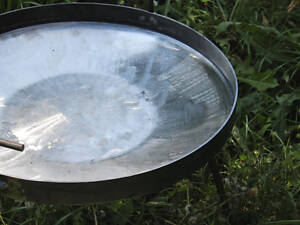 Сковорода 60 см зі справжнього Б/У диска борони з бортом