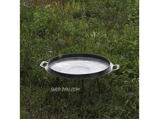 Сковорода 60 см зі справжнього Б/У диска борони з бортом - Фото 6