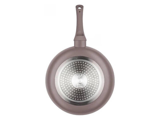 Сковорода алюмінієва 26 см WELL DONE WD-1016B індукція, сковорода з товстим дном - Фото 14