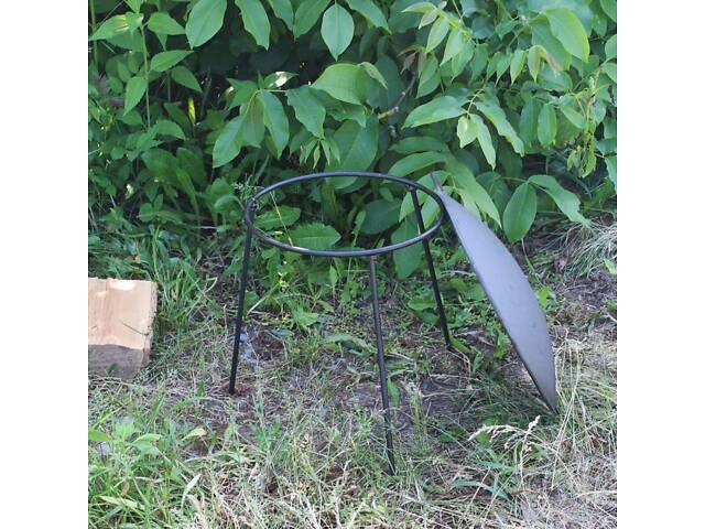 Сковорода чавунна 45 см із підставкою - Фото 10