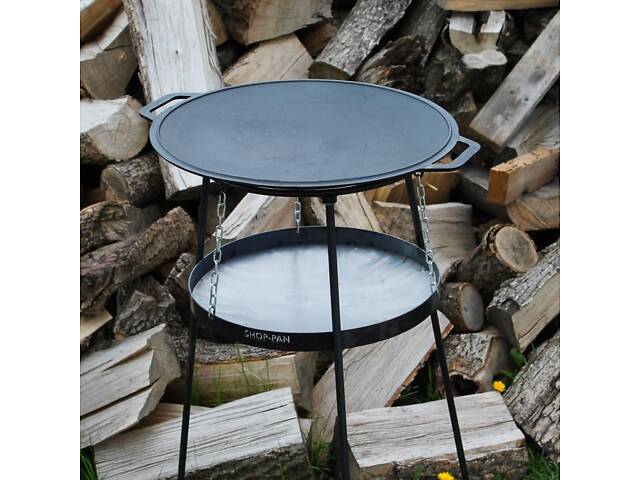 Сковорода чавунна 45 см. - Фото 6