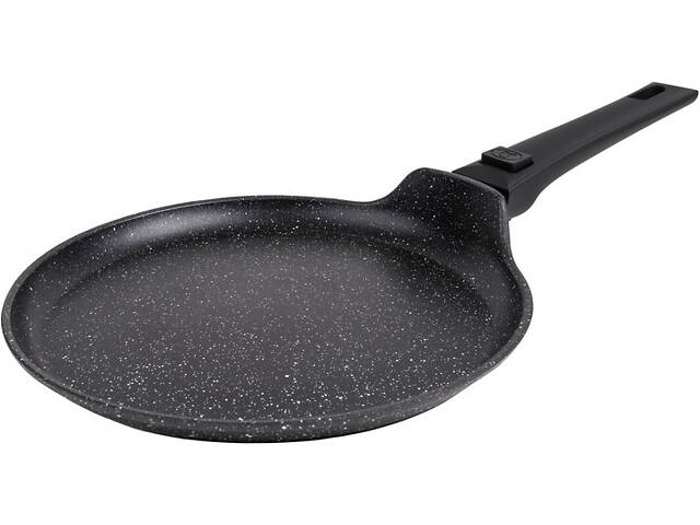 Сковорода для млинців Krauff Smart Handle 25-305-083 24 см чорна - Фото 1