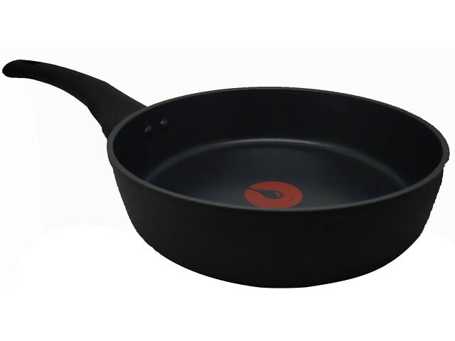 Сковорода глибока Krauzer KR-77021 24 см чорна - Фото 1