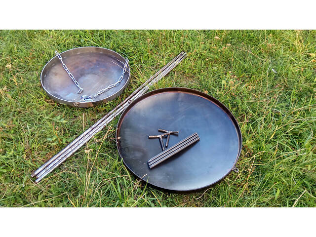 Сковорода-гриль із підставкою для вогню - Фото 7