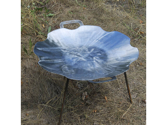 Сковорода Ромашка 50 см зі справжнього диска борони - Фото 1