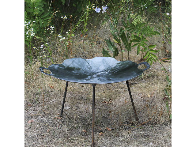 Сковорода Ромашка 70 см зі справжнього диска борони - Фото 1