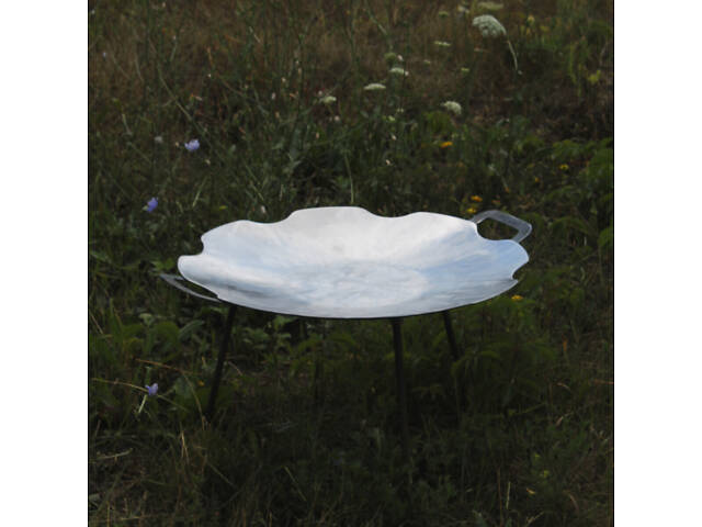 Сковорода Ромашка зі справжнього диска борони 65 см - Фото 2