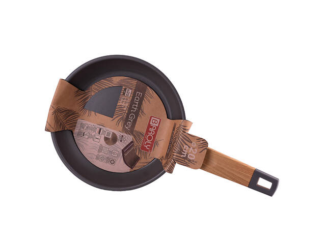 Сковорода з антипригарним гранітним покриттям 24 см сковорода для млинців - Фото 3