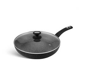 Сковорода с крышкой индукционная мраморное покрытие Edenberg EB-4107 20 см