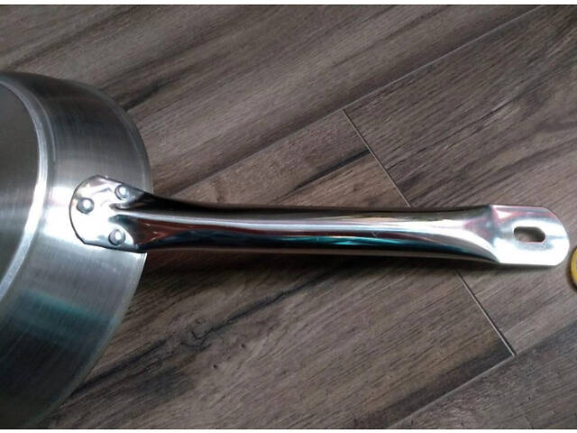 Сковорода універсальна Benson BN-635 24 см срібляста - Фото 4