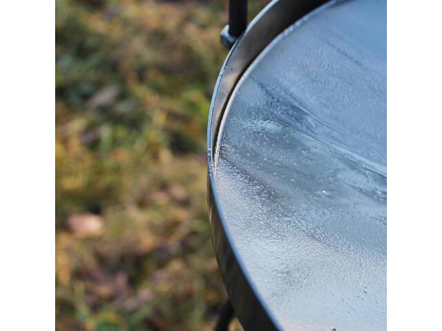 Сковорода з диска борони зі знімними ручками - Фото 2