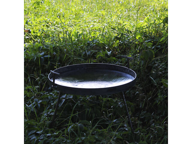 Сковорода зі справжнього Б/У диска 65 см борони з бортом - Фото 1