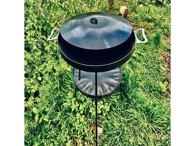 Сковорода з диска САДЖ з цільними ніжками 50 см - Фото 1