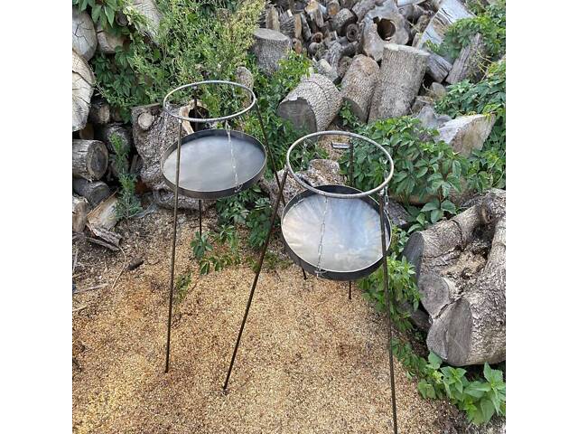 Сковорода з диска САДЖ з цільними ніжками 50 см - Фото 2