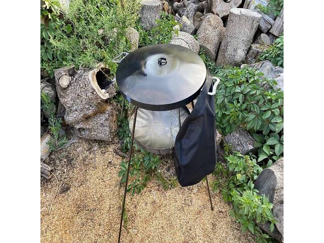 Сковорода з диска САДЖ з цільними ніжками 50 см - Фото 4