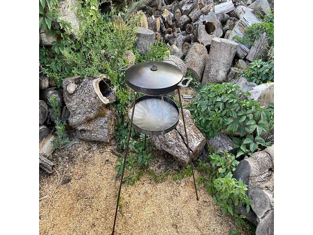 Сковорода з диска САДЖ з цільними ніжками 50 см - Фото 5