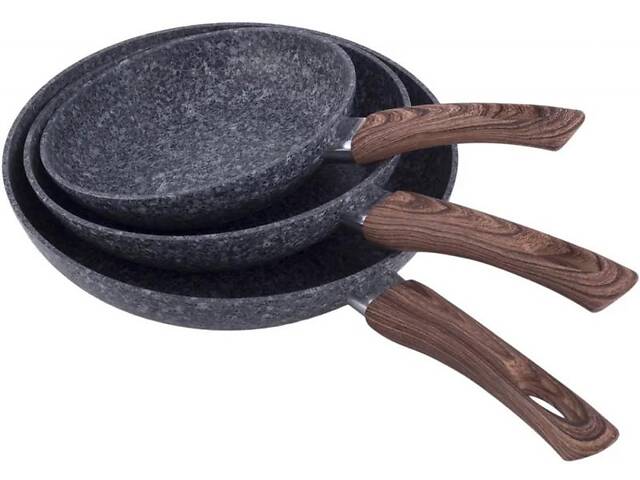 Сковороды в наборе Kamille Marble 3 шт 20-24-28 см (DP218616)