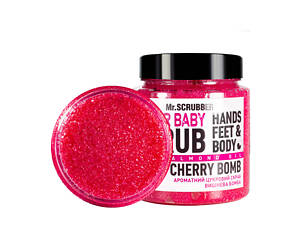 Скраб для тіла Mr Scrubber Cherry Bomb Sugar Baby Hands Feet & Body Scrub вишня 300 гр