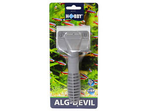 Скребок для акваріума Hobby Alg-Devil 17 см Сірий (HB61493)
