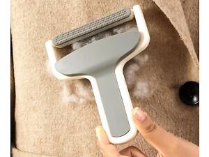 Скребок для видалення вовни на одязі 18652 12х15 см сірий