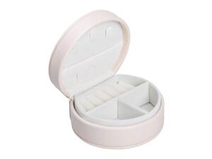 Коробка для украшений из эко кожи 10×9×4.5 см ​​органайзер для ювелирных изделий HP-5-31BE