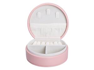 Коробка для украшений из эко кожи 10×9×4.5 см ​​органайзер для ювелирных изделий HP-5-31P