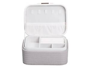 Коробка для украшений из эко кожи 15.5×11.5×8.5 ​​органайзер для ювелирных изделий HP-5-37BE