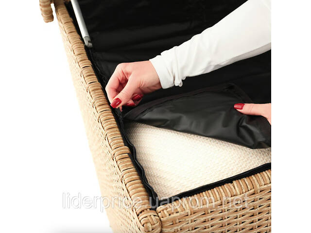 Сундук садовый для хранения Di Volio Varise 740 L бежевый, Оригинал! - Фото 5