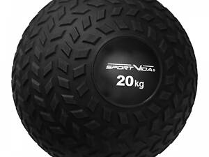 Слембол (медичний м'яч) для кросфіту SportVida Slam Ball 20 кг SV-HK0370 Black