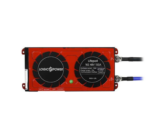 Smart BMS плата LP LiFePO4 48V 16S Dis 150A Ch 75A UART+RS485+CAN - Фото 3