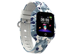 Смарт-часы детские Wonlex KT22S 4G камера прослушка геозона WI-FI GPS SIM Разноцветный (17001)