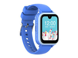 Смарт-часы детские Wonlex KT33 с камерой WI-FI GPS SIM-карта силиконовый ремешок Blue (17776-hbr)