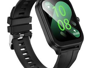 Розумний годинник HOCO Y27 Smart sports watch (версія з дзвінком) Black yL.