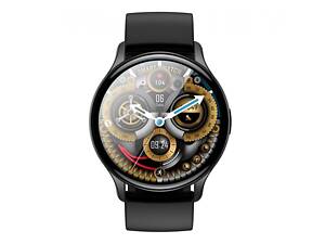 Смарт часы круглые XO J5 AMOLED Black