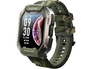 Смарт-часы Lige C20 BW1821E Camouflage Green (17801-hbr)