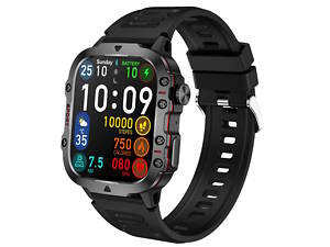 Смарт-часы Smart Expert Nano Rubber 2 ремешка Черный (3204)