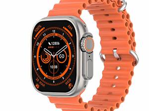 Смарт часы водонепроницаемые умные часы с измерением давления, оранжевый SWS8UO