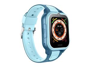 Смарт-часы Wonlex CT21 WI-FI GPS SIM Blue (18555-hbr)