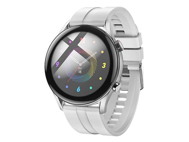 Смарт-годинник HOCO Y7 Pro Smart sports watch(call version) Metal Gray - Фото 2