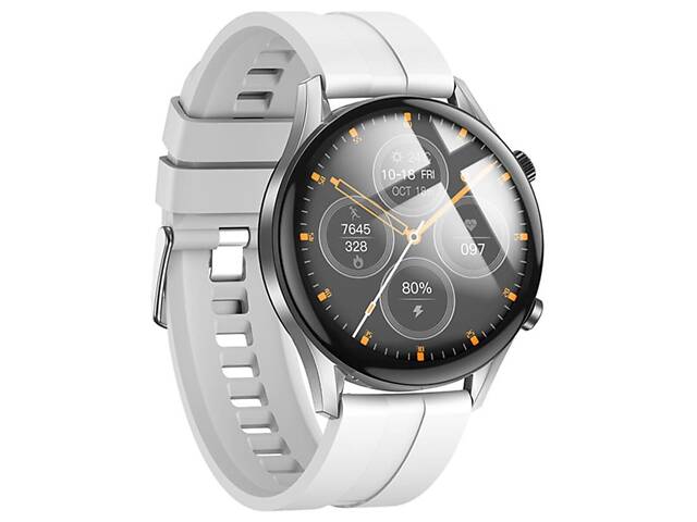 Смарт-годинник HOCO Y7 Pro Smart sports watch(call version) Metal Gray - Фото 3
