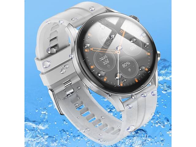 Смарт-годинник HOCO Y7 Pro Smart sports watch(call version) Metal Gray - Фото 5