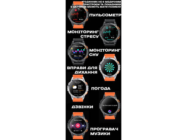 Smart GPS Max Black, 2 ремінці УЦІНКА - Фото 22