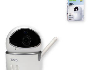 Смарт камера Hoco DI10 Wireless датчик движения Micro-usb Wi-Fi MicroSD белый (ЦУ-00034107_1665)