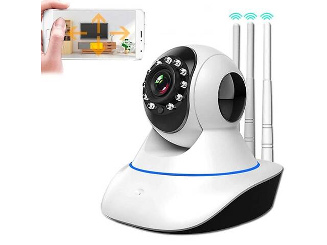 Смарт-камера Wi-Fi с тремя антеннами TS-15W - Фото 4