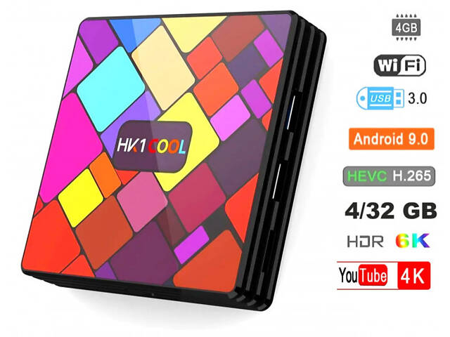 Смарт приставка (Smart TV) медиааплеер с 4-х ядерным процессором на Andorid 9.0 с Bluetooth и дисплеем XPROCAST HK1 4GB - Фото 15