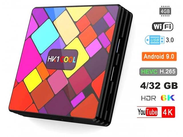 Смарт приставка (Smart TV) медиааплеер с 4-х ядерным процессором на Andorid 9.0 с Bluetooth и дисплеем XPROCAST HK1 4GB - Фото 10