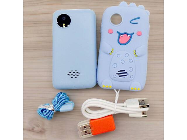 Смартфон KidPhone Dino з камерою та іграми - Фото 3