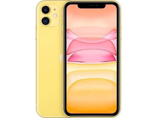 Смартфон iPhone 11 64 ГБ Yellow (hub_54hht0) - Фото 1