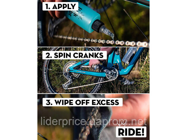 Смазка для цепи Peaty's LinkLube All-Weather, 360ml, Оригінал! - Фото 2